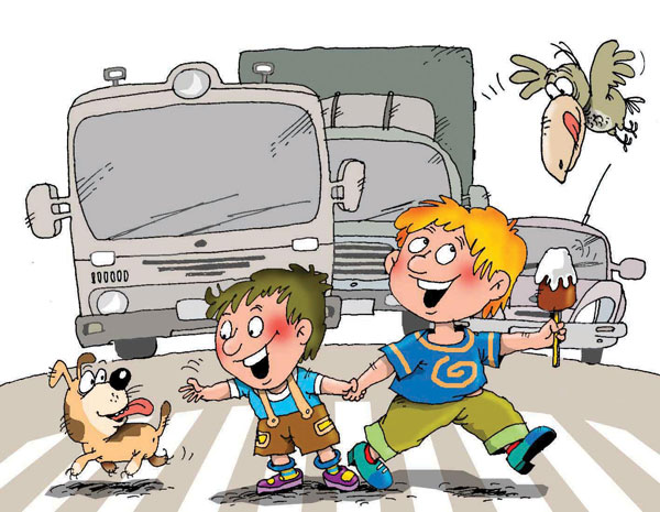 Діти вивчають дорожні знаки